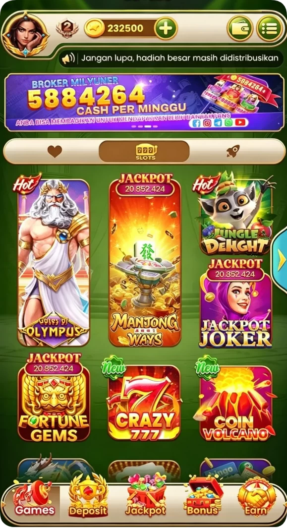 Aplikasi 777zx Terbaru untuk Android dan iOS screenshot 1